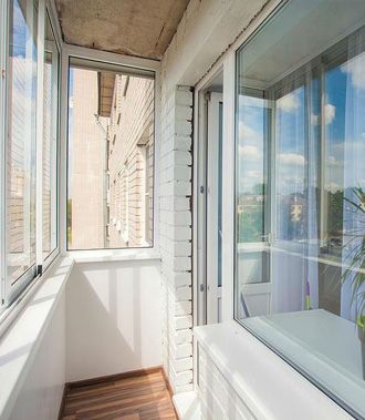 Остекление балконов в Клину